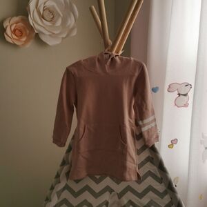 3/25 Gymboree Baby girl pouch hoodie dress